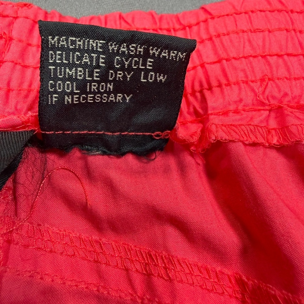 Liz Claiborne Vintage Womens M/L Coral Pink Cotton 2pc Jacket Pants Set Casual - Picture 7 of 16